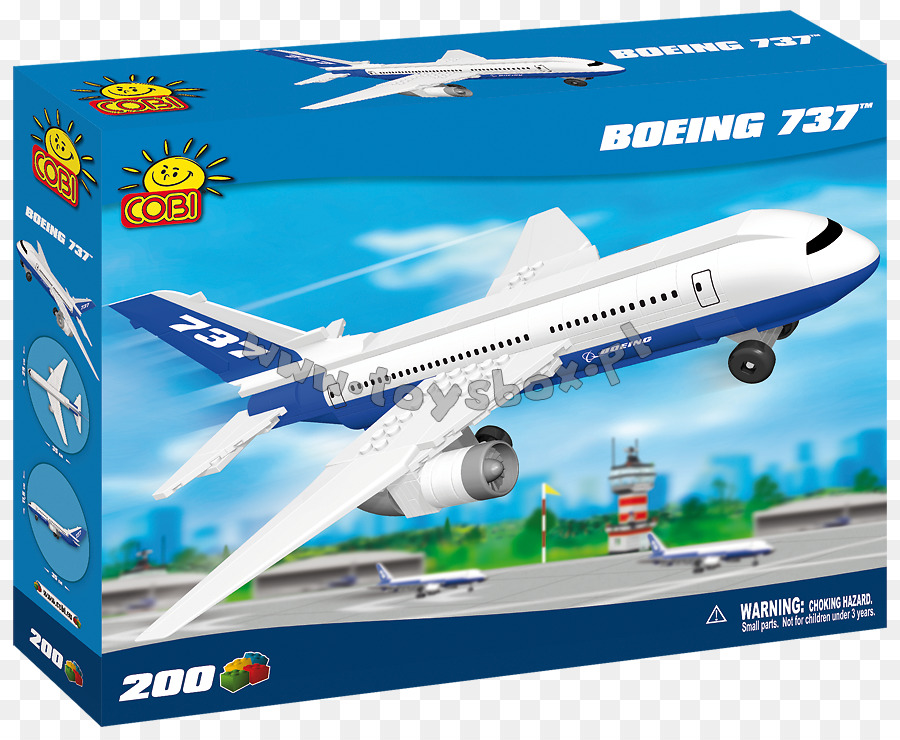 Model Boeing 737，Pesawat Terbang PNG