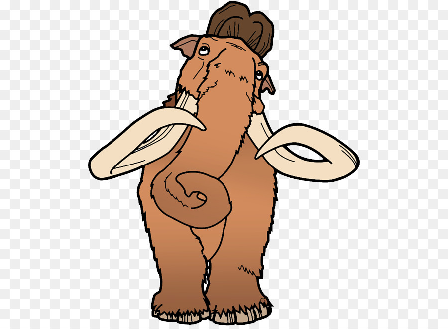 Kartun Mammoth，Hewan PNG