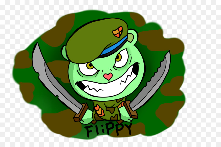 Flippy，Kartun PNG