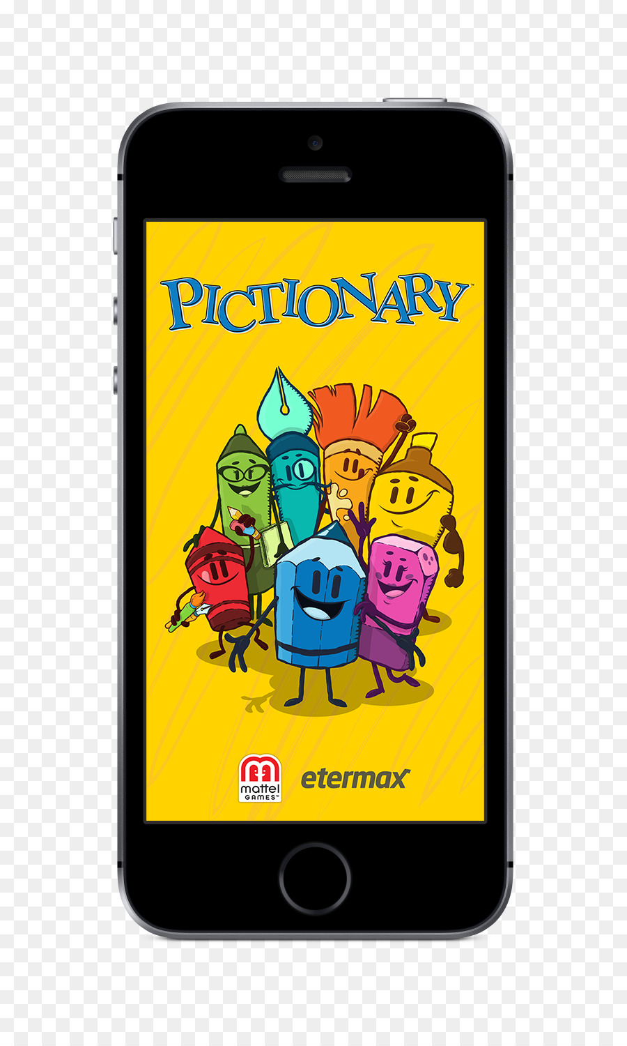 Smartphone，Pictionary™ Iklan Gratis PNG