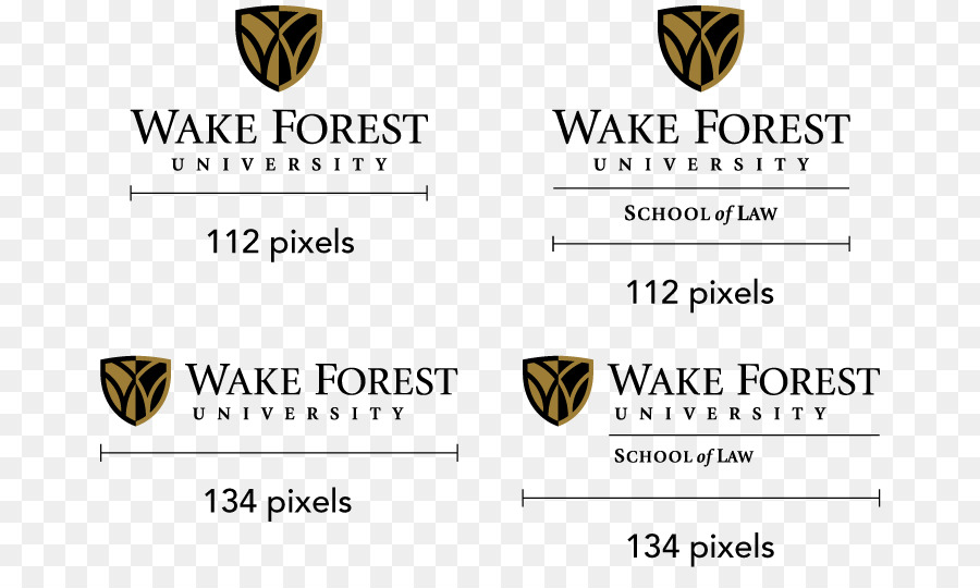 Logo Universitas Wake Forest，Universitas PNG