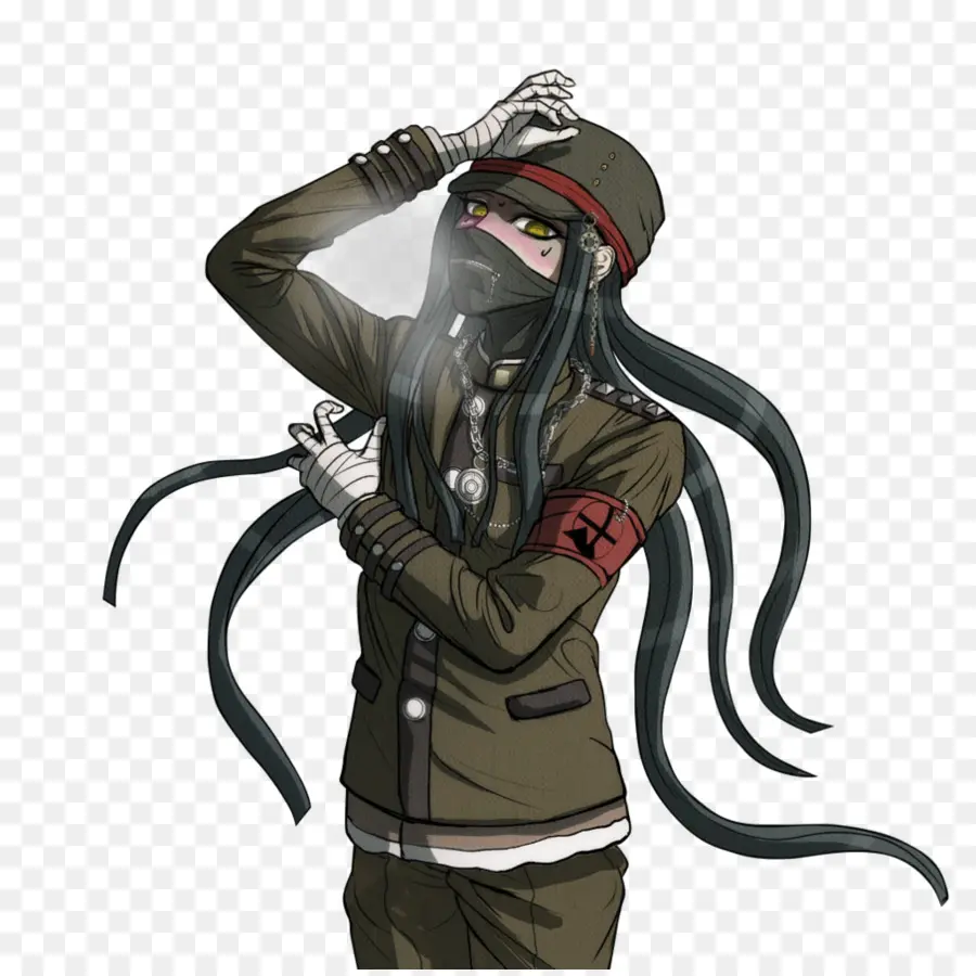 Karakter Bertopeng，Danganronpa PNG