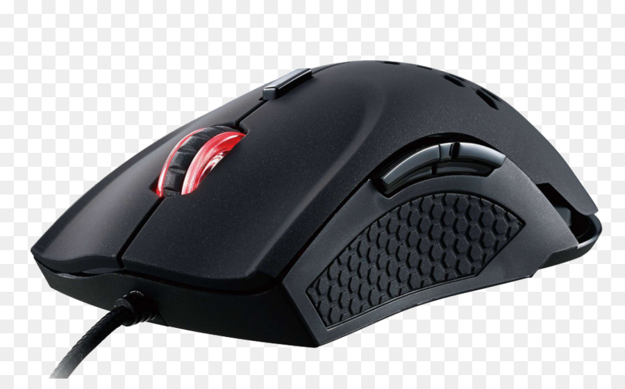 Mouse Berkabel Hitam，Komputer PNG