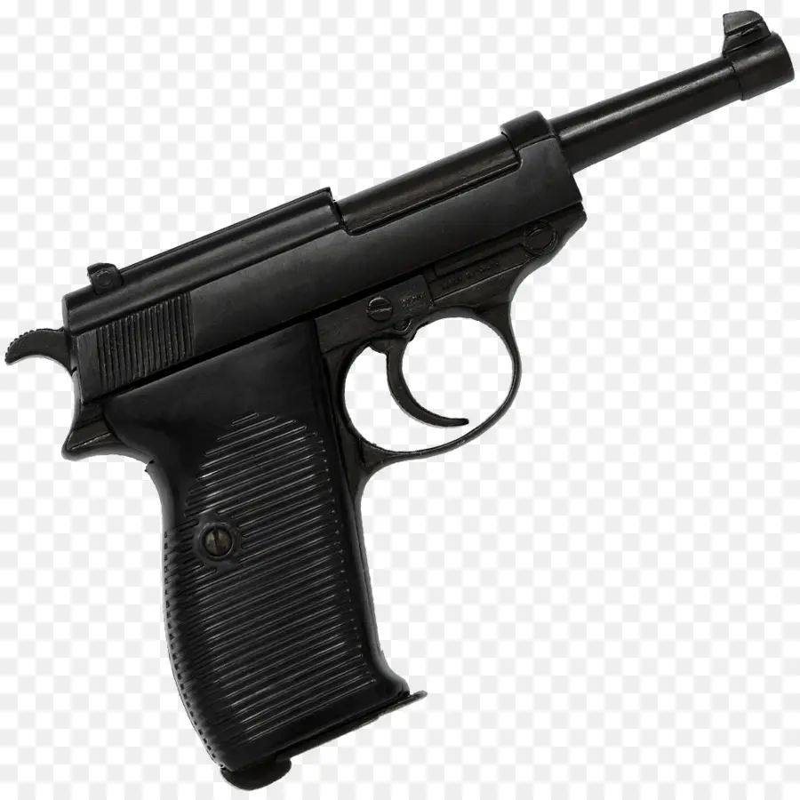 Pistol Hitam，Senjata Api PNG