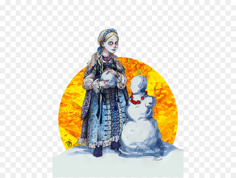 Snegurochka，Ded Moroz PNG