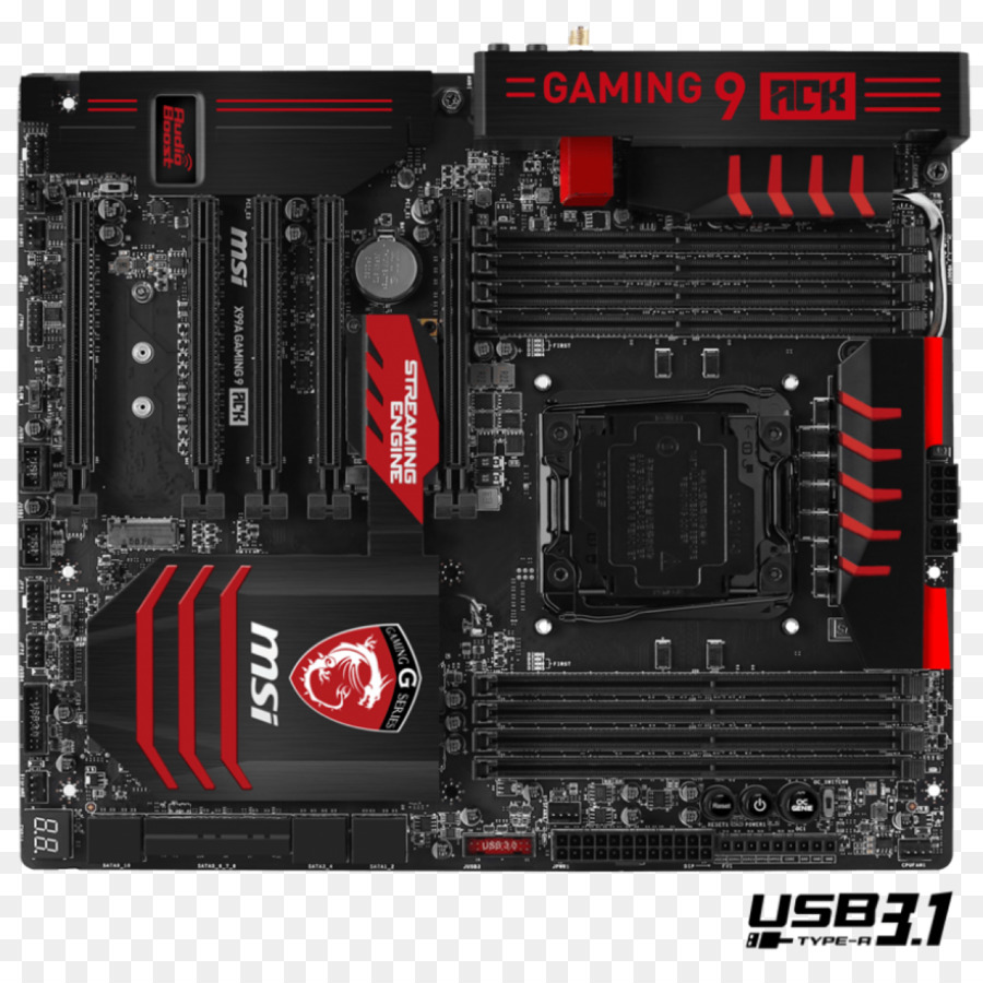 Motherboard，Msi X99s Gaming 7 PNG