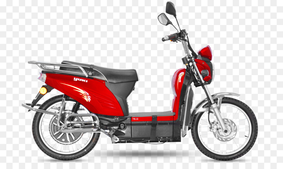 Skuter Merah，Sepeda Motor PNG