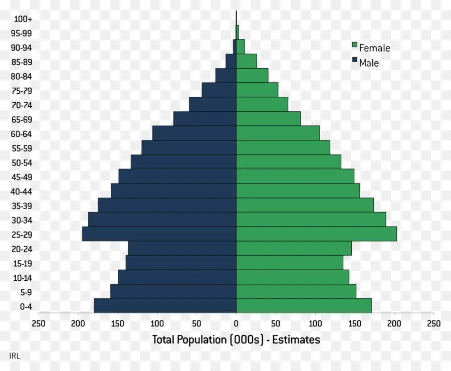 Piramida Penduduk，Demografi PNG