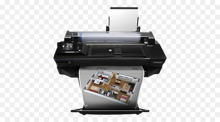 Hewlettpackard，Printer Hp Designjet T520 24in PNG