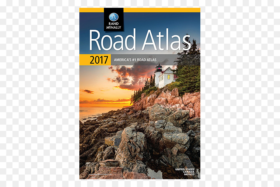 Rand Mcnally 2009 Road Atlas Skala Besar Amerika Serikat，Road Atlas Dan Liburan Panduan PNG