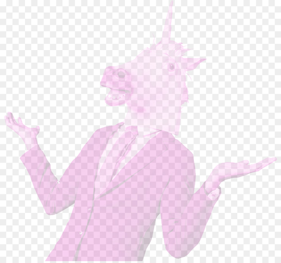 Unicorn，Pink M PNG