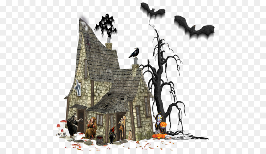 Rumah Berhantu，Hallowen PNG