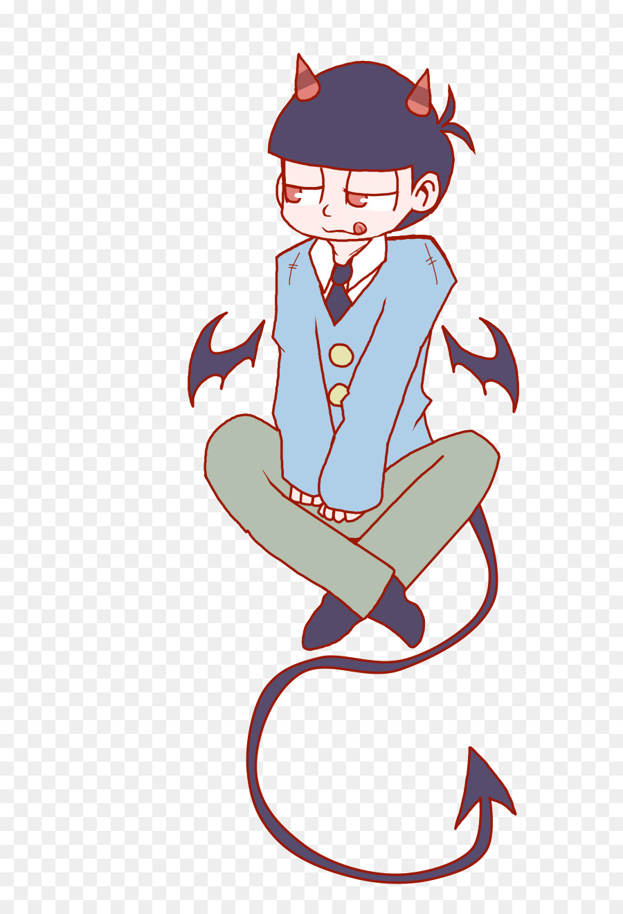 Osomatsukun，Iblis PNG