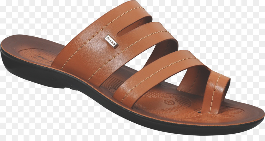 Sandal Coklat，Alas Kaki PNG