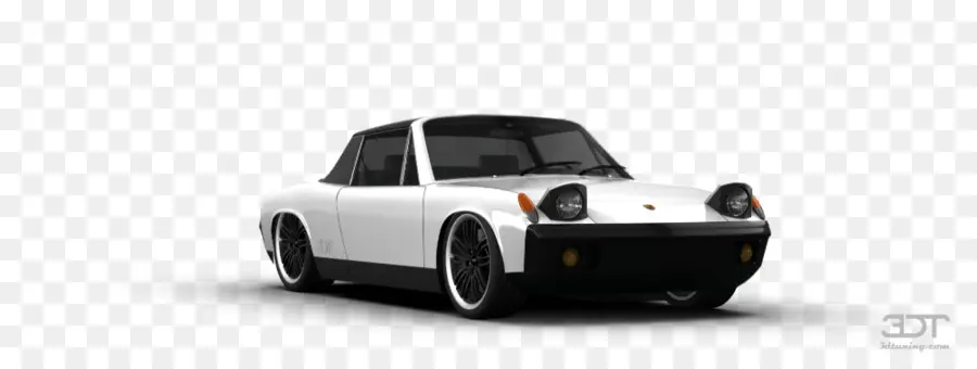 Porsche 914，Putih PNG