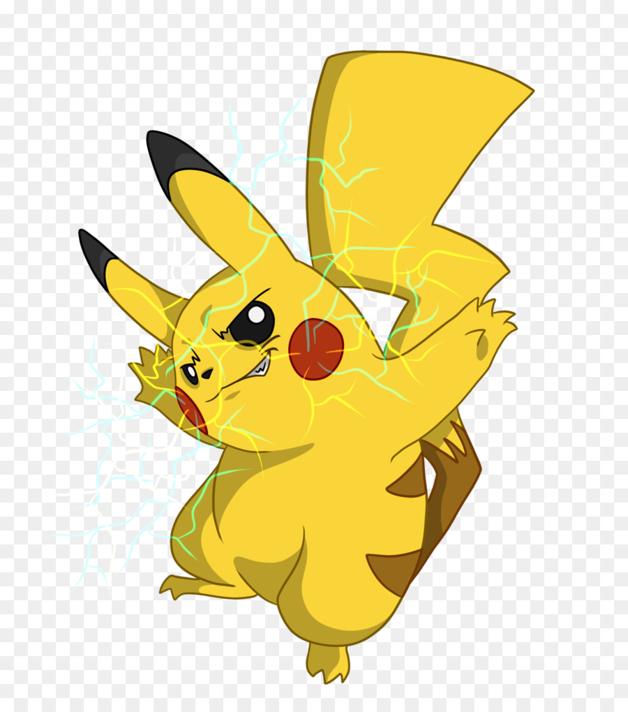 Pikachu，Kuning PNG