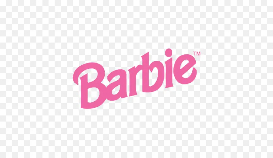 Logo Barbie，Berwarna Merah Muda PNG