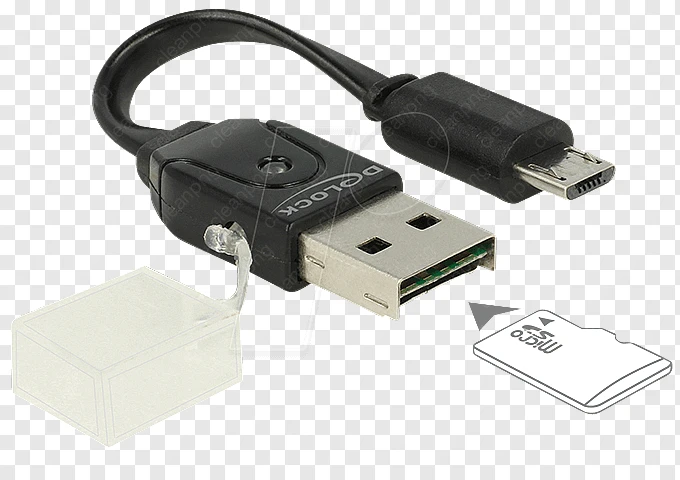 HDMI, USB Onthego, MicroUSB gambar png