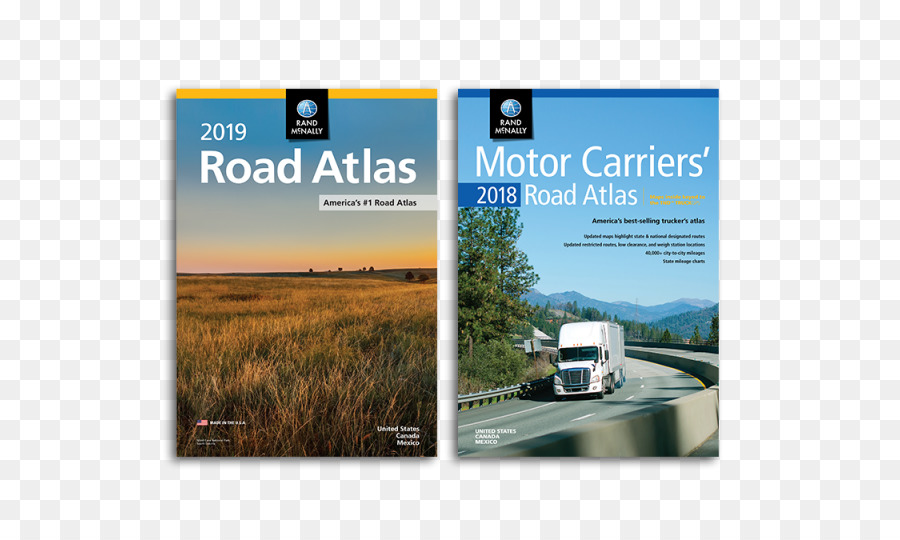 Operator Motor Road Atlas，Rand Mcnally 2009 Road Atlas Skala Besar Amerika Serikat PNG