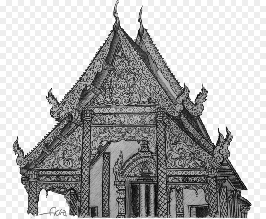 Pertengahan，Arsitektur Abad Pertengahan PNG