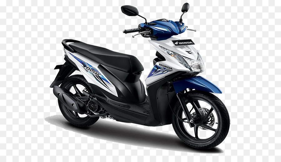 Skuter Biru，Sepeda Motor PNG