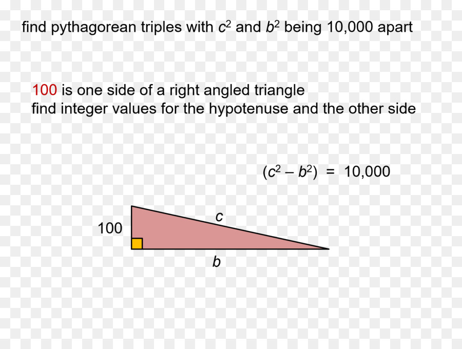 Segitiga，Triple Pythagoras PNG