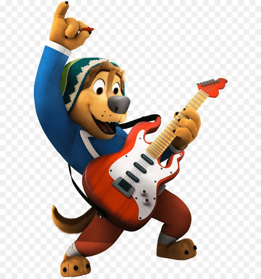 Anjing Bermain Gitar，Gitar PNG