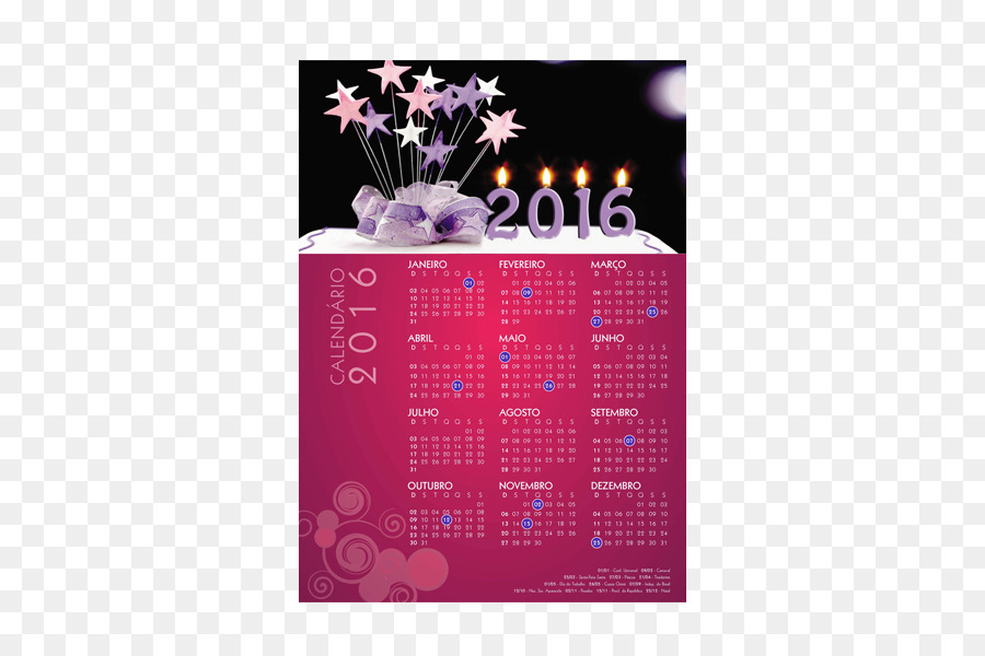 Kalender，2017 PNG