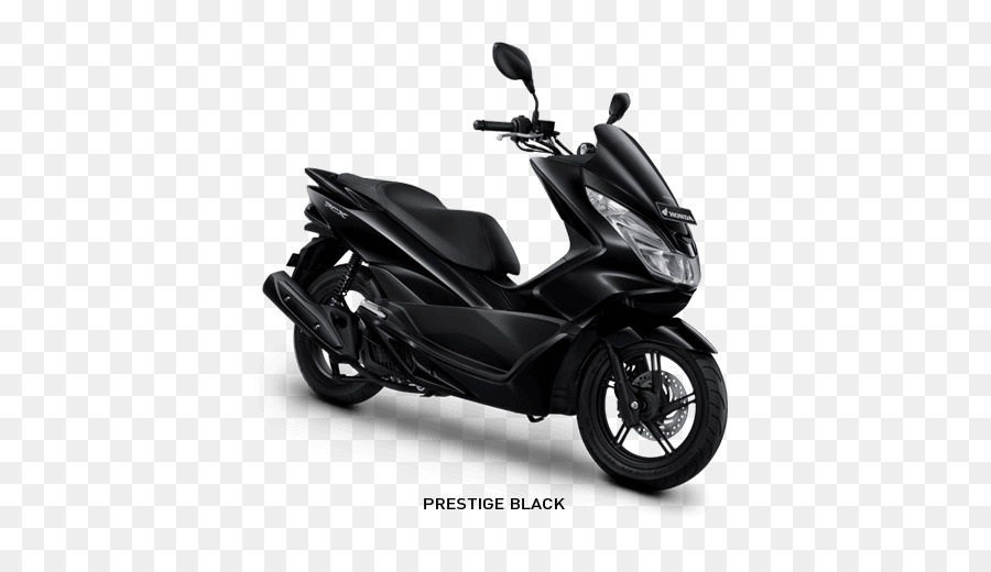 Sepeda Motor Hitam Matte，Skuter PNG