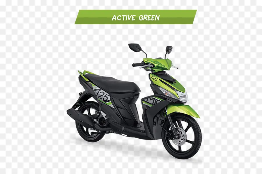 Skuter Hijau，Sepeda Motor PNG