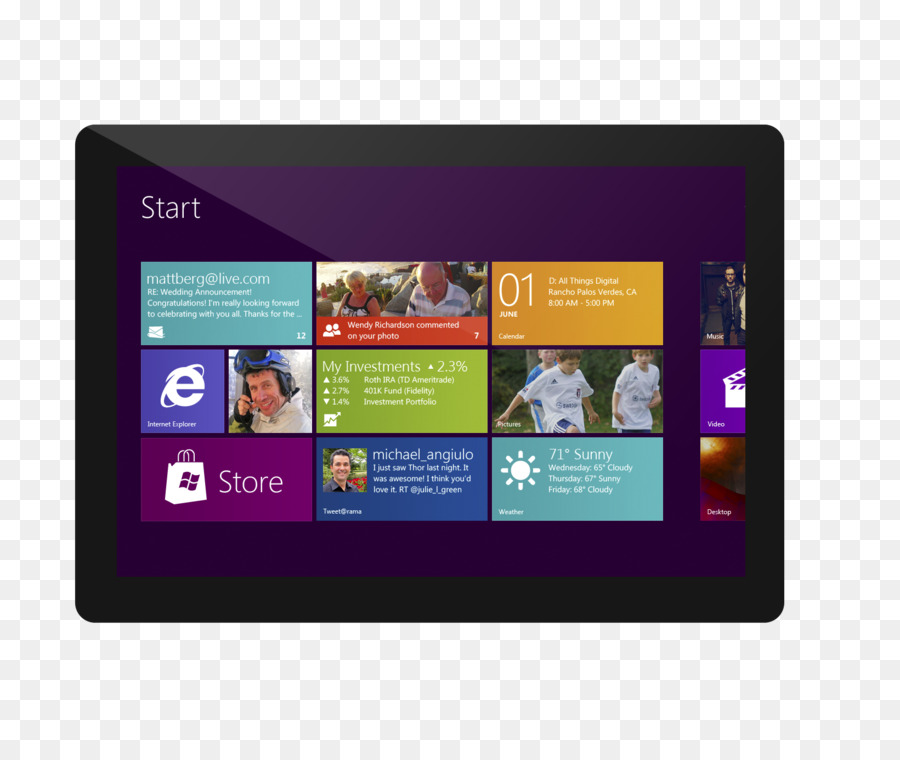 Windows 8，Laptop PNG