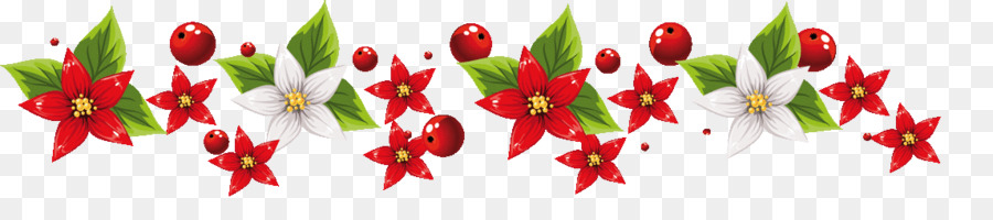 Holly Garland，Daun Daun PNG