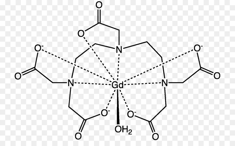 Kompleks Gadolinium，Molekul PNG