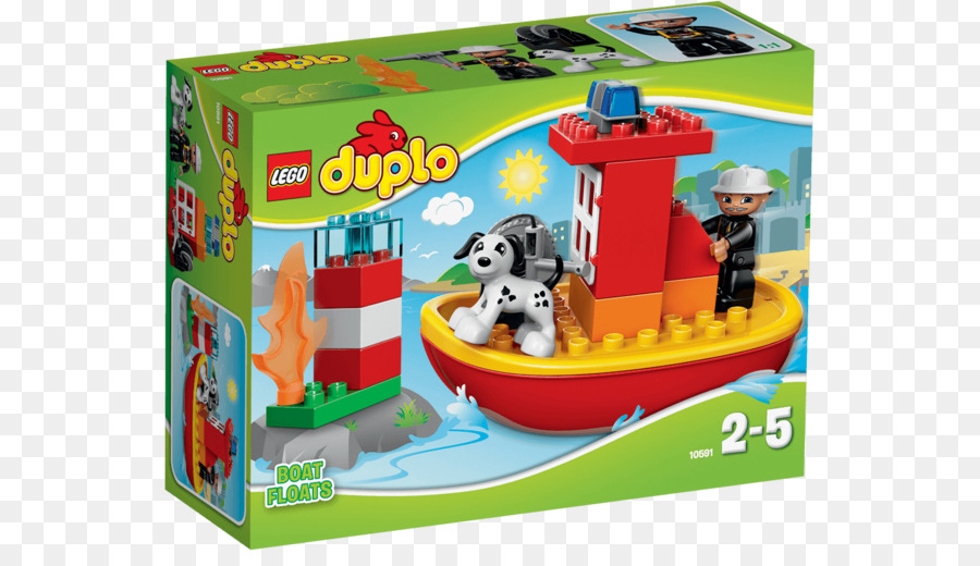 Lego 10591 Duplo Kebakaran Kapal，Lego Duplo PNG