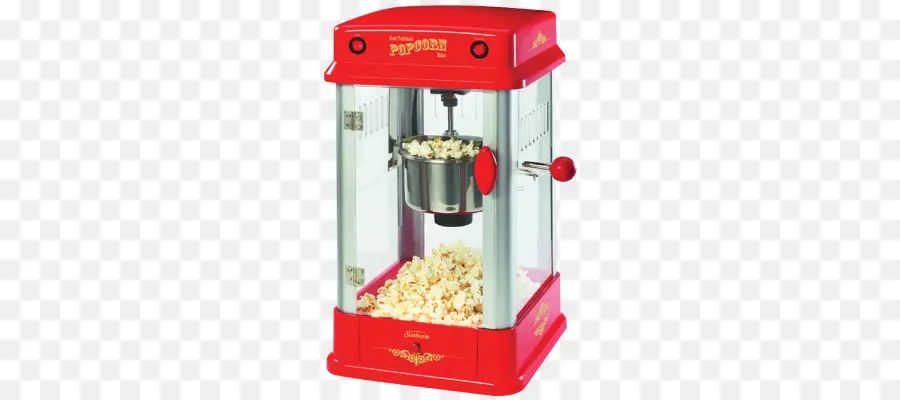 Pembuat Popcorn Merah，Jagung Popcorn PNG