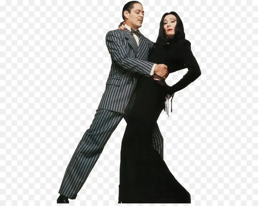 Charles Addams，Morticia Addams PNG