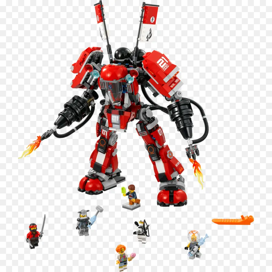 Lego 70615 Lego Ninjago Film Fire Mech，Amazoncom PNG