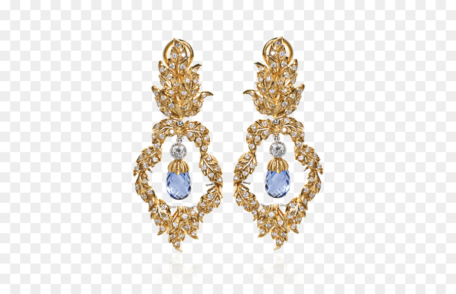 Anting Elegan，Anting PNG