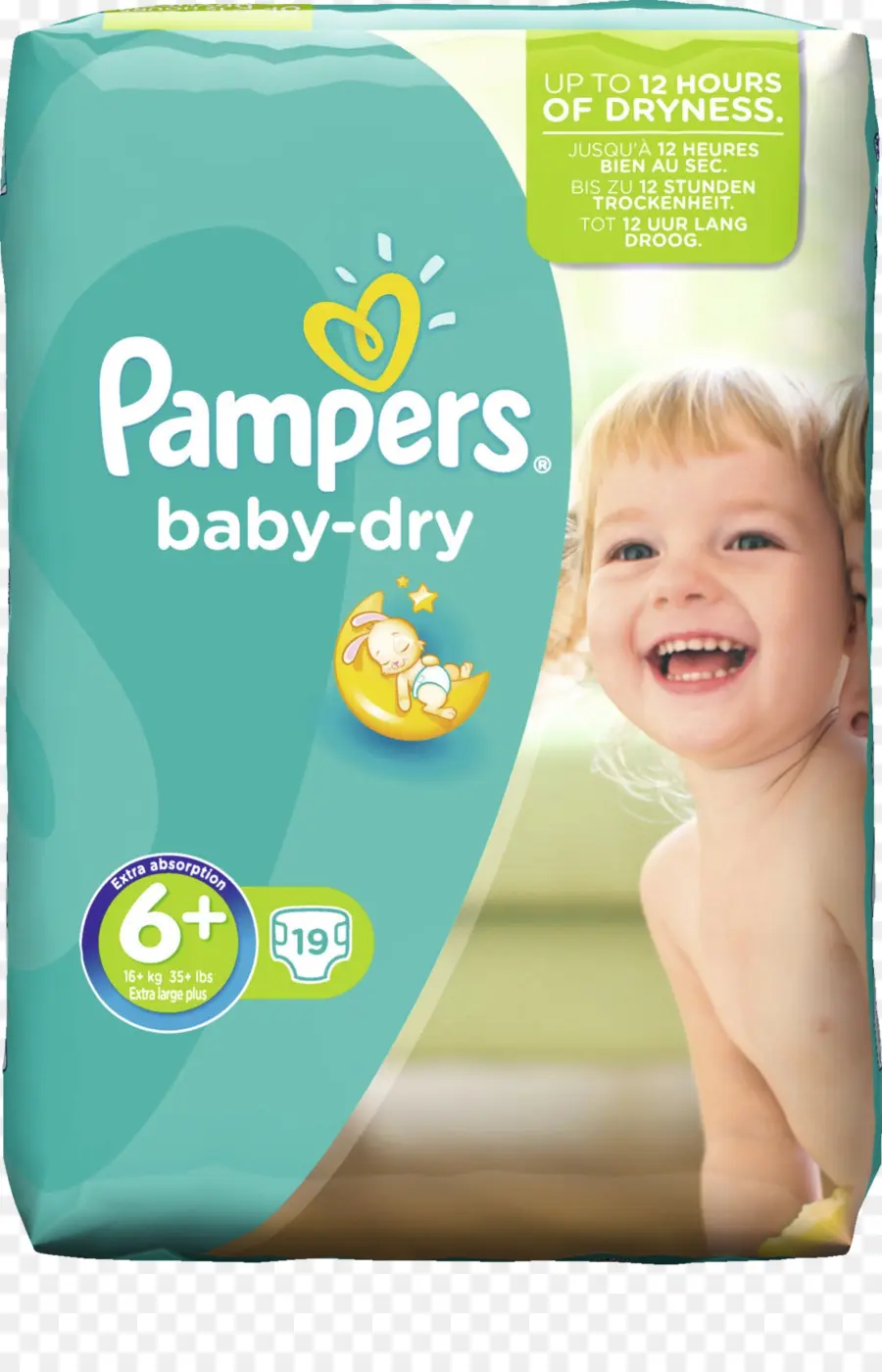 Popok Pampers，Bayi Kering PNG