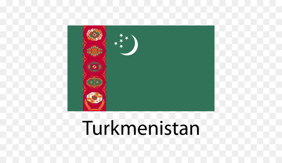 Turkmenistan，Bendera Turkmenistan PNG