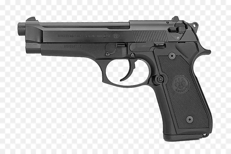 Pistol Hitam，Senjata Api PNG