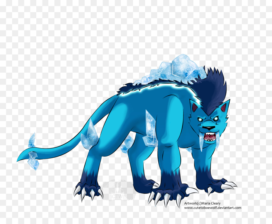 Monster Biru，Es PNG