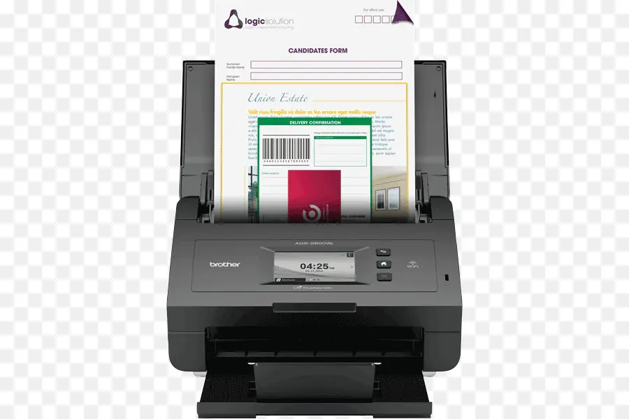 Pemindai Citra，Brother Scanner Ads2600w PNG