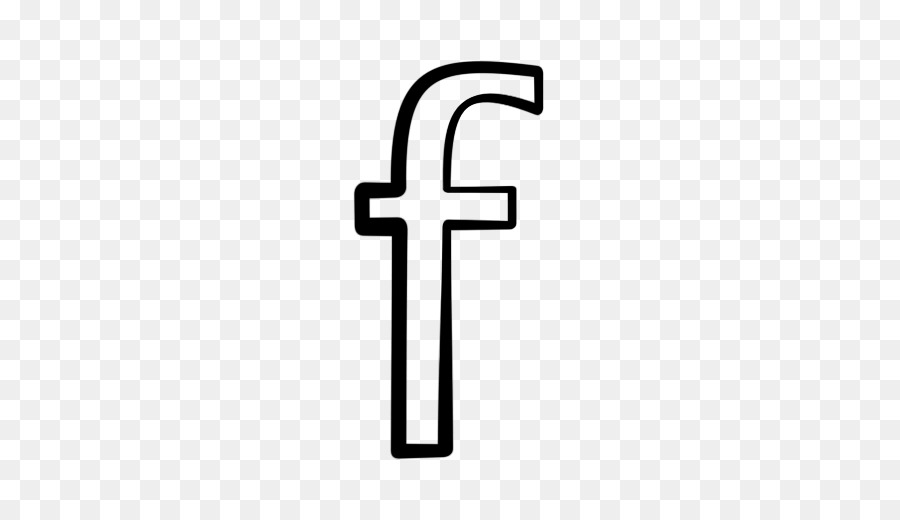 Logo Facebook，Hitam PNG