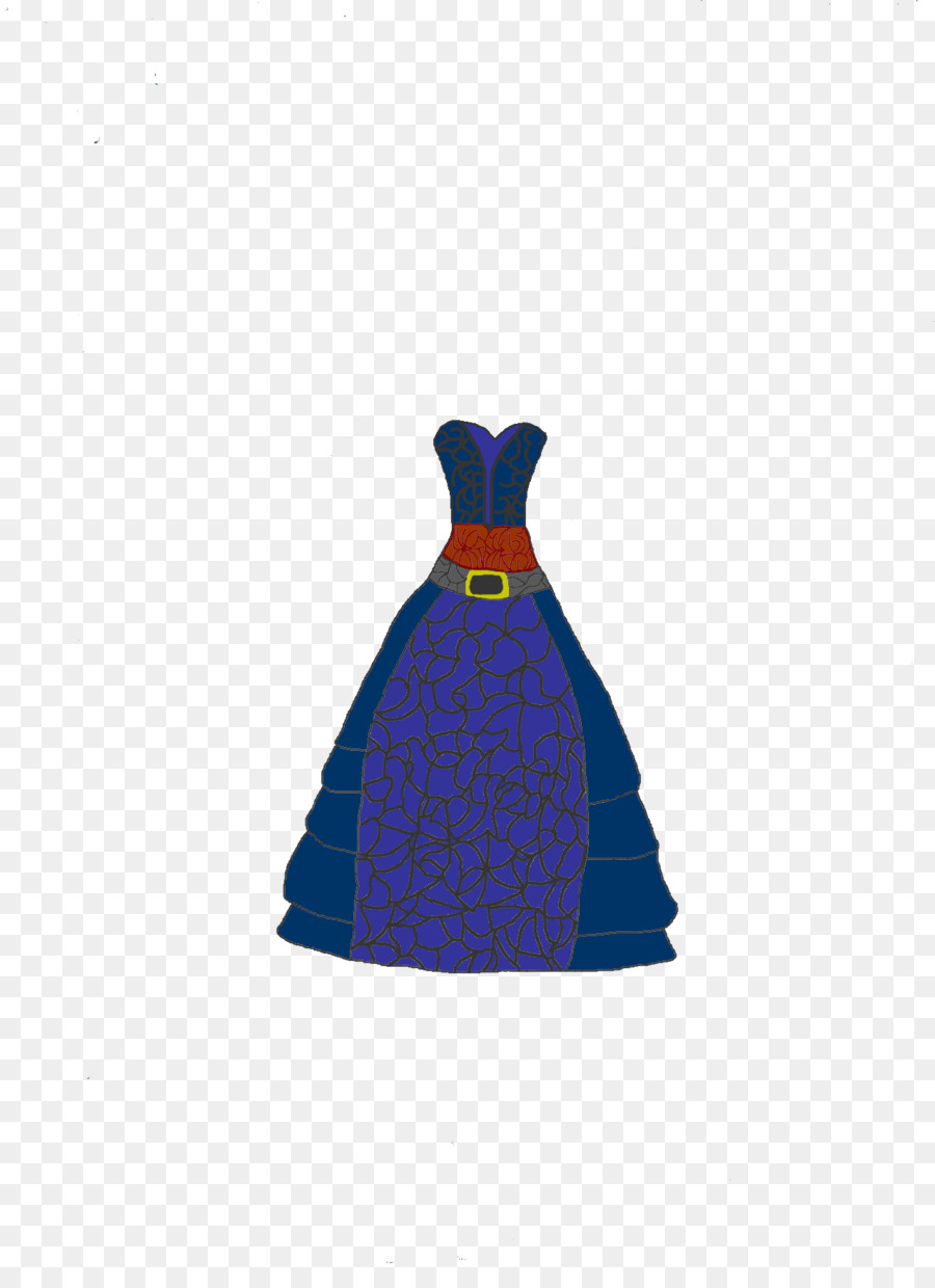Biru Kobalt，Desain Kostum PNG