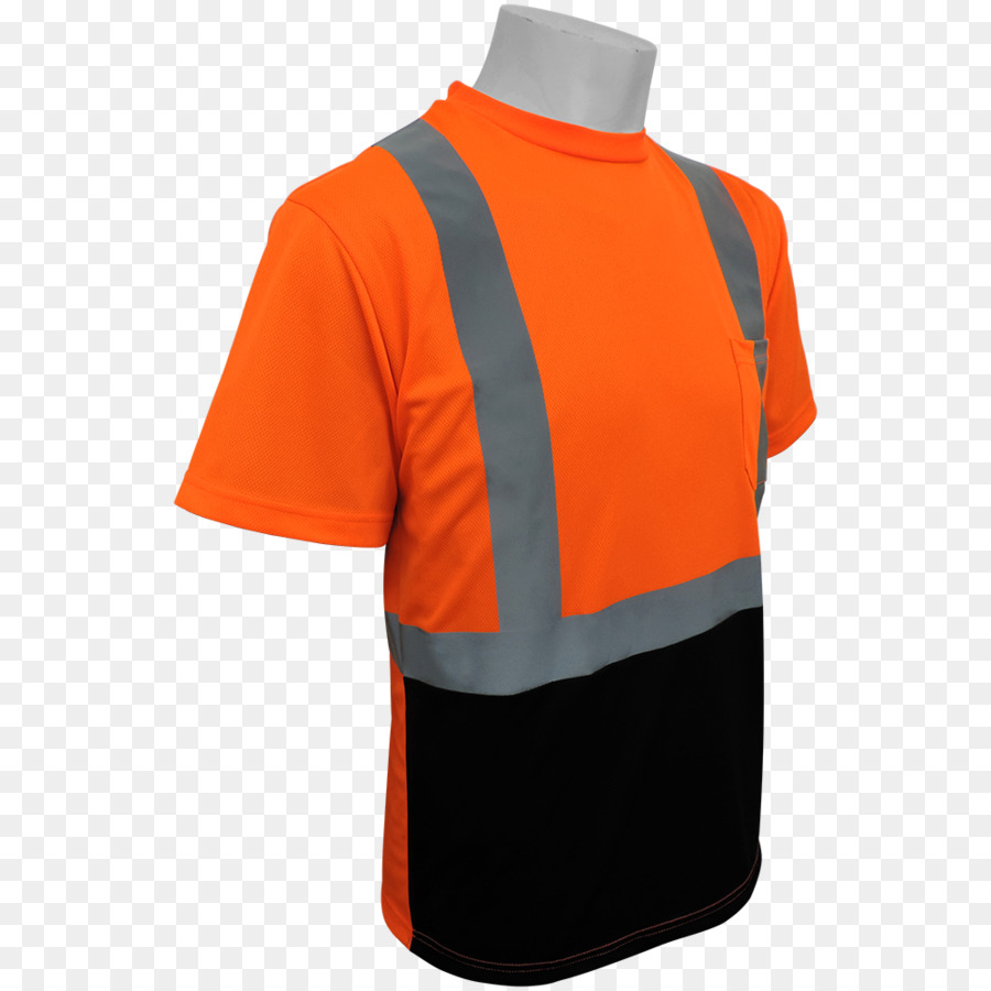 Baju Safety Oranye，Strip Reflektif PNG