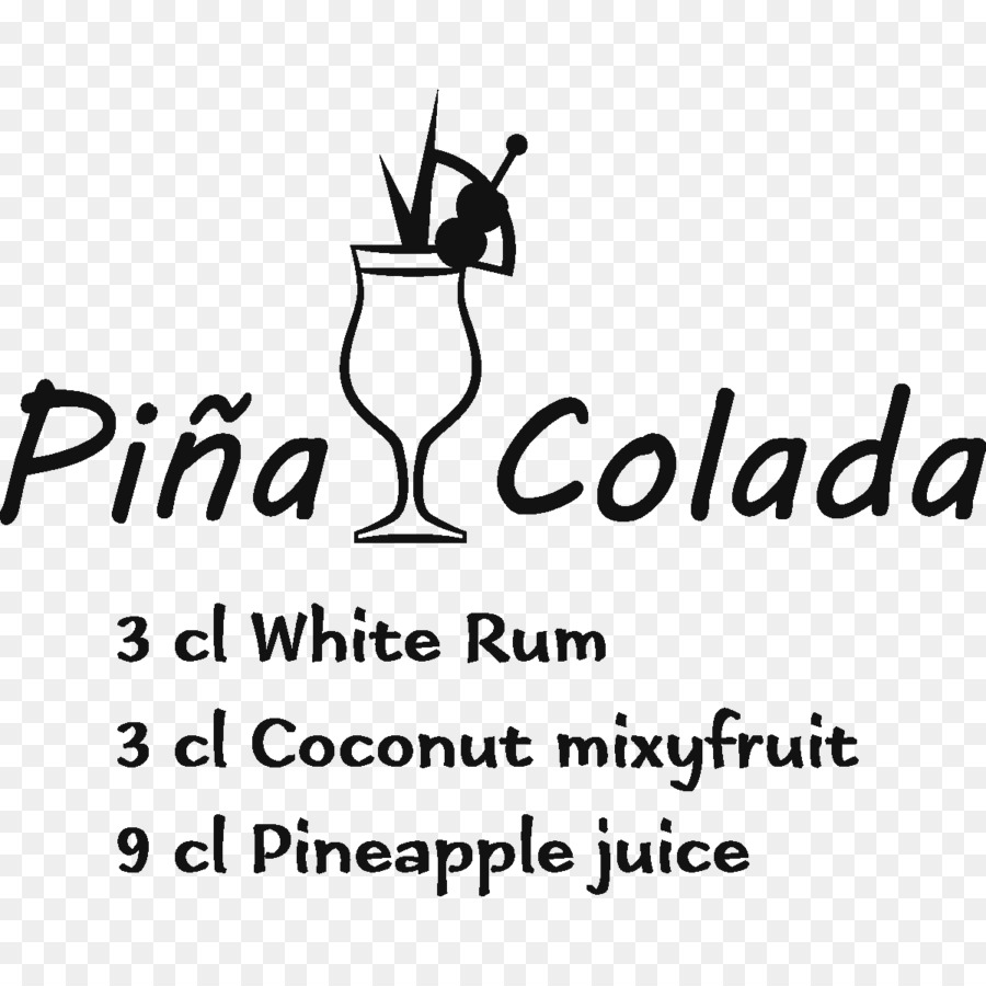 Piña Colada，Koktail PNG