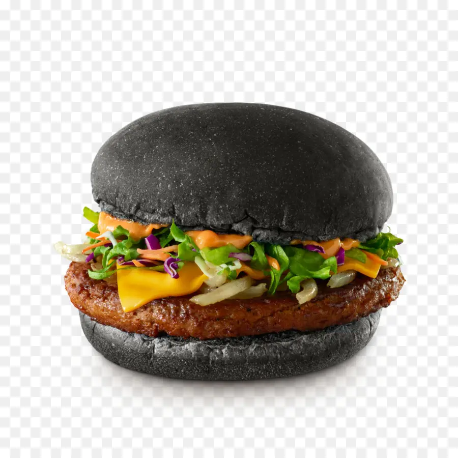 Burger Hitam，Burgernya PNG