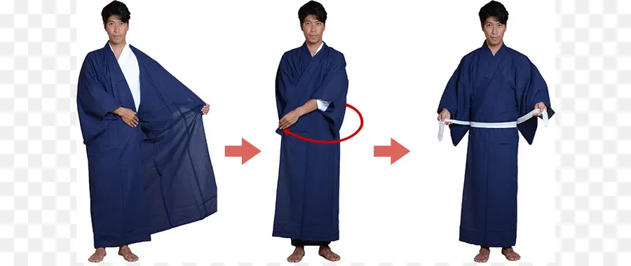 Kimono Biru，Tradisional PNG