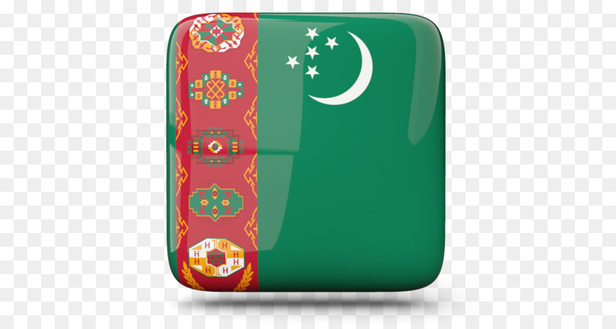 Turkmenistan，Bendera PNG